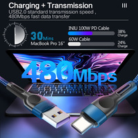 Szybki kabel usb c typ c kabel szybkie ładowanie przewód danych ładowarka kabel usb c dla Samsung s21 s20 A51 xiaomi mi 10 redmi uwaga 9s 8t 5